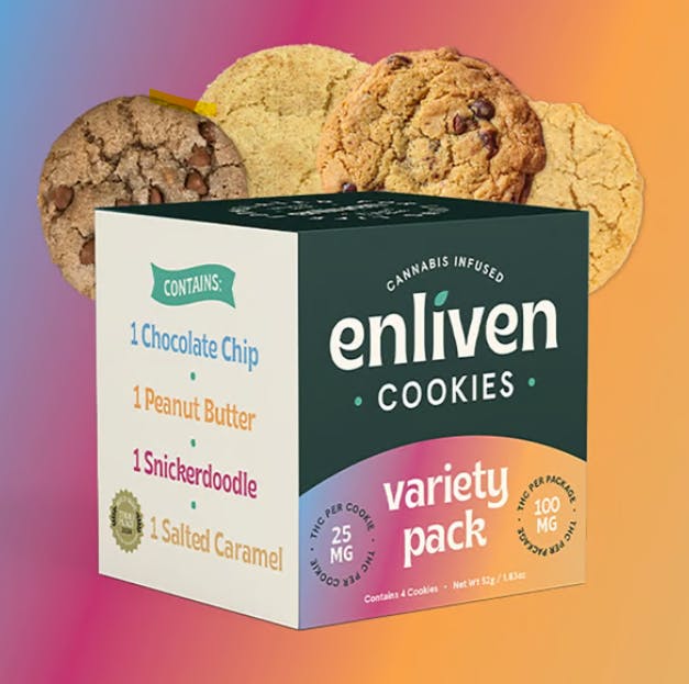 Cookie Variety Pack 100mg 4pk