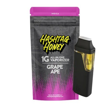 Hashtag Honey | Grape Ape | Disposable Vape | 1g