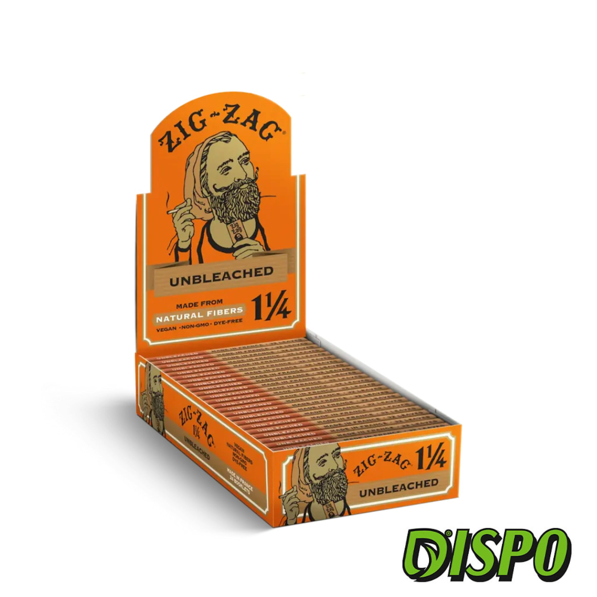 Zig Zag - Unbleached Wide 50pk Rolling Tips