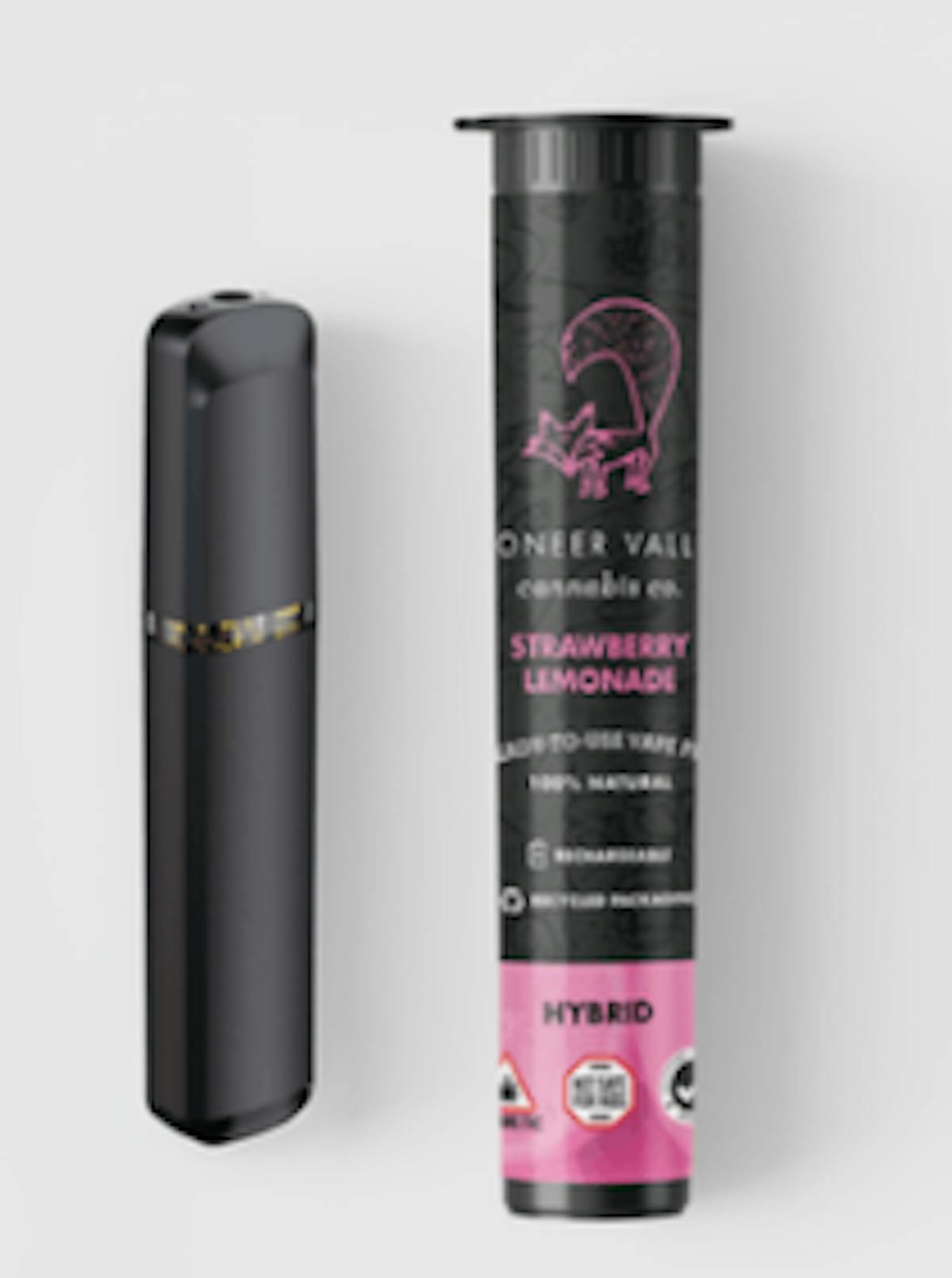 Photo of Pioneer Valley Strawberry Lemonade Disposable