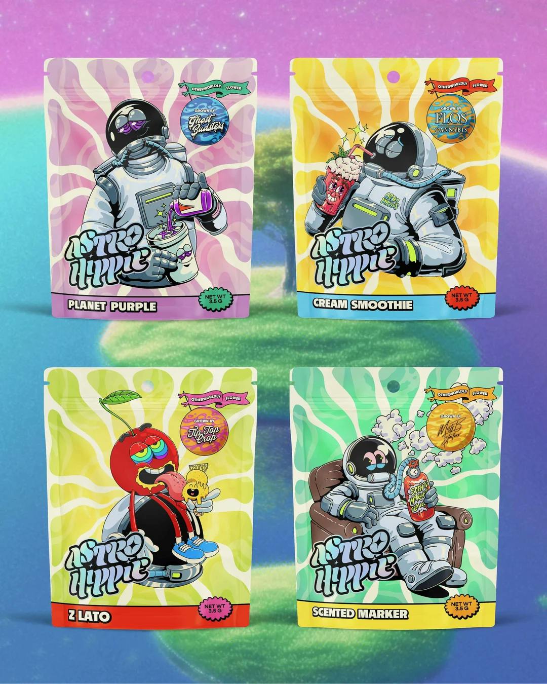 Astro Hippie Astro Hippie Prepackaged Flower | Z Lato - Puff