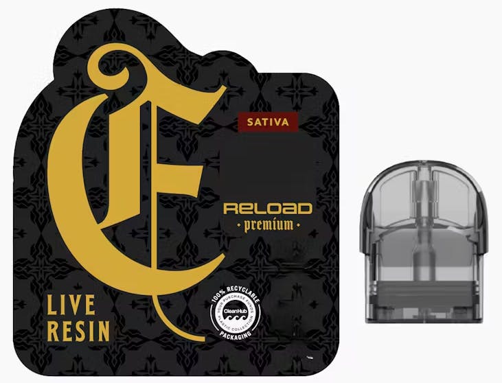 Amnesia Haze Live Resin Reload Pod | Sativa | Eureka