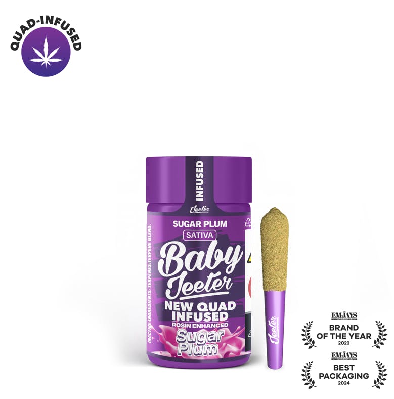 Baby Jeeter | Infused | Sugar Plum | 5pk
