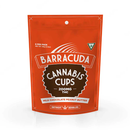 Barracuda Cannabis Cups – Peanut Butter | 200mg