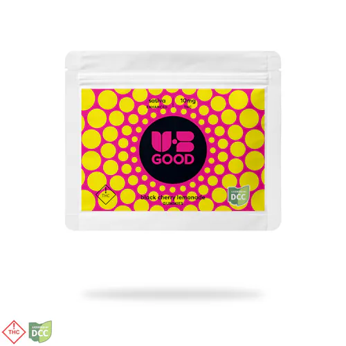 UB GOOD | Black Cherry Lemonade Gummies | 2pk | 20mg-1