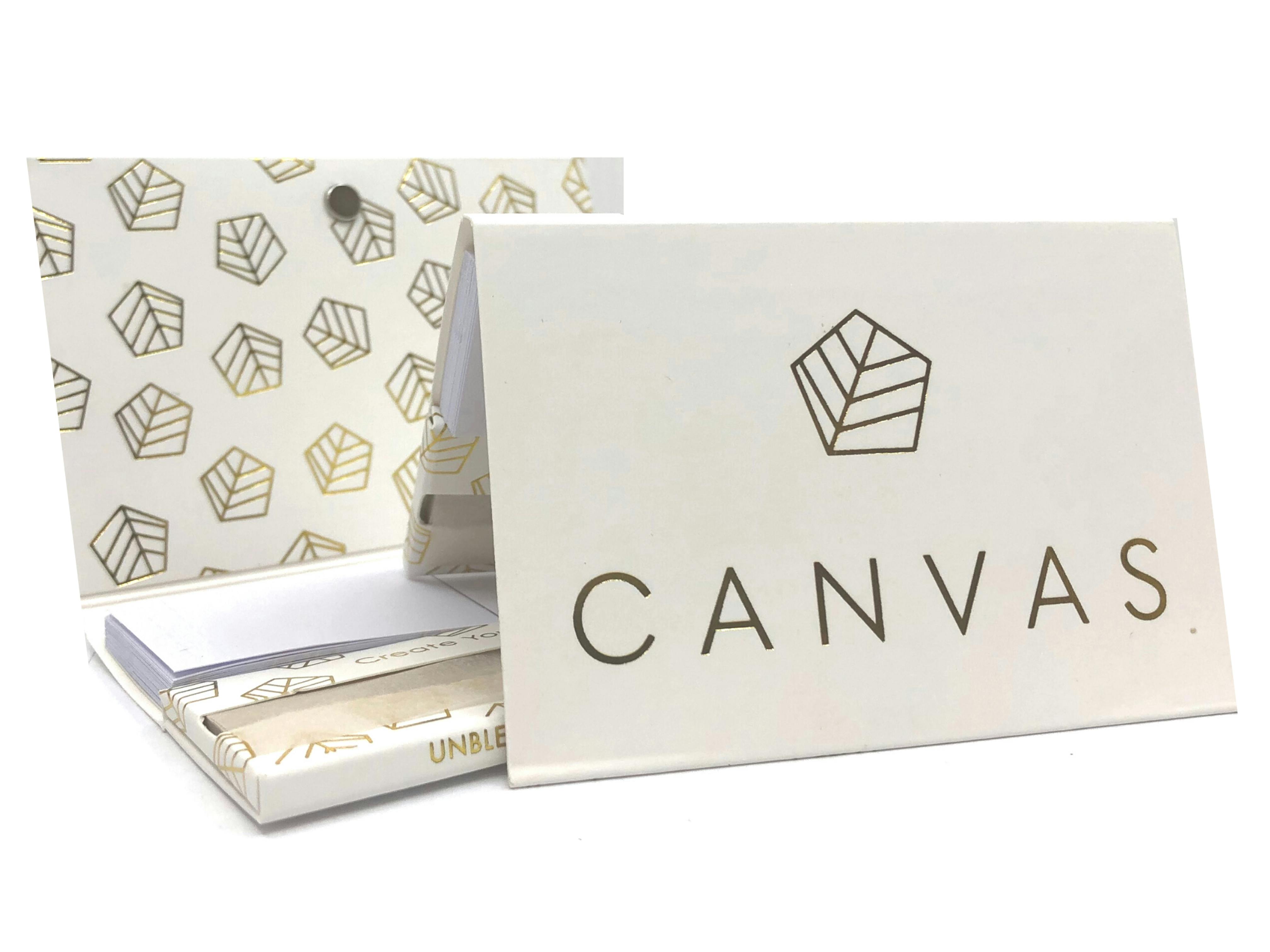 Canvas Rolling Papers - 1 1/4 w/ 40 Tips - Hemp | Canvas (Harbord St)