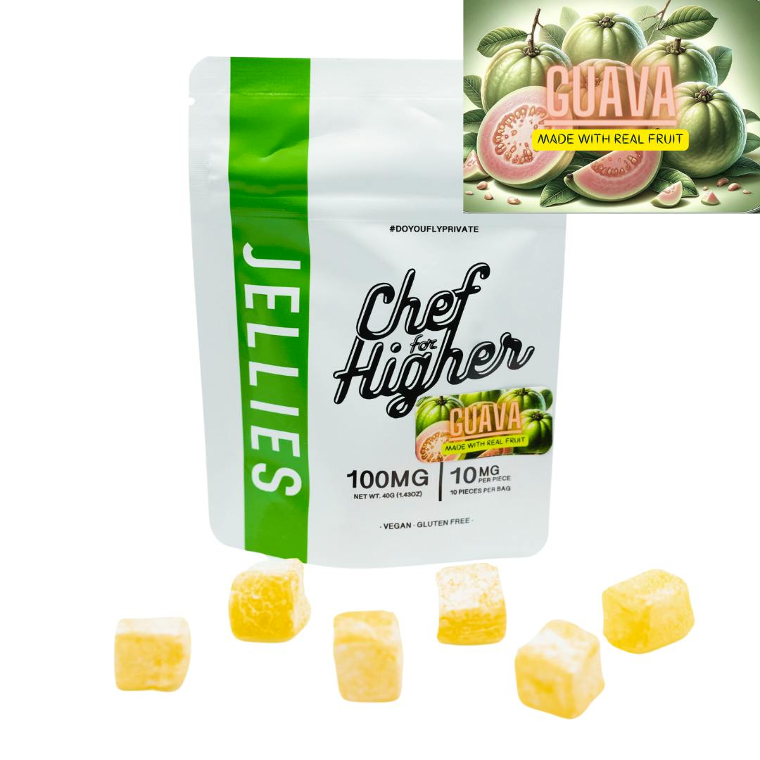 Chef For Higher - JELLIES 100 MG - GUAVA-3