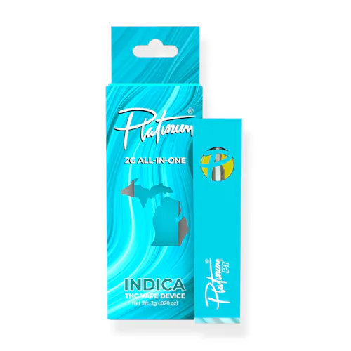 Platinum Vape – 2g Disposable – Black Cherry Rush-active