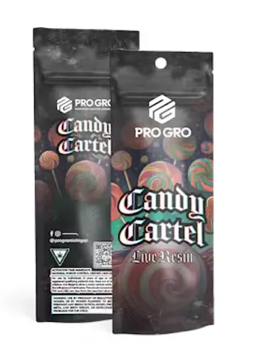 Pro Gro | Candy Cartel Live Resin Disposable-active