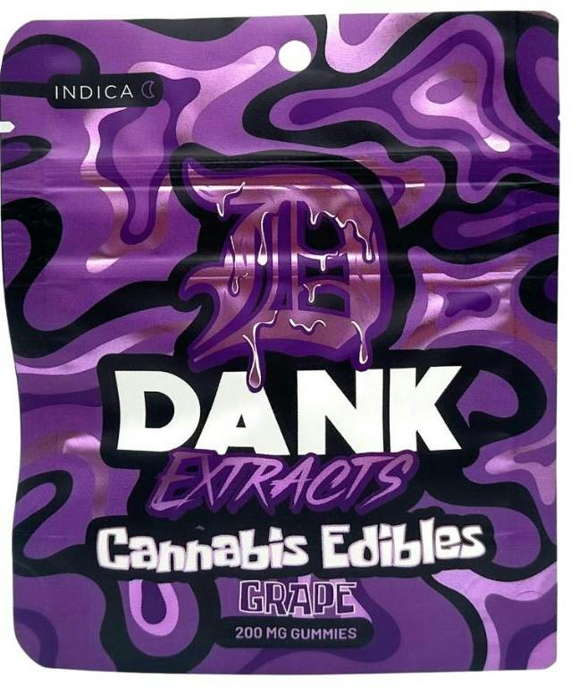 Dank | Gummies - 200mg - Grape