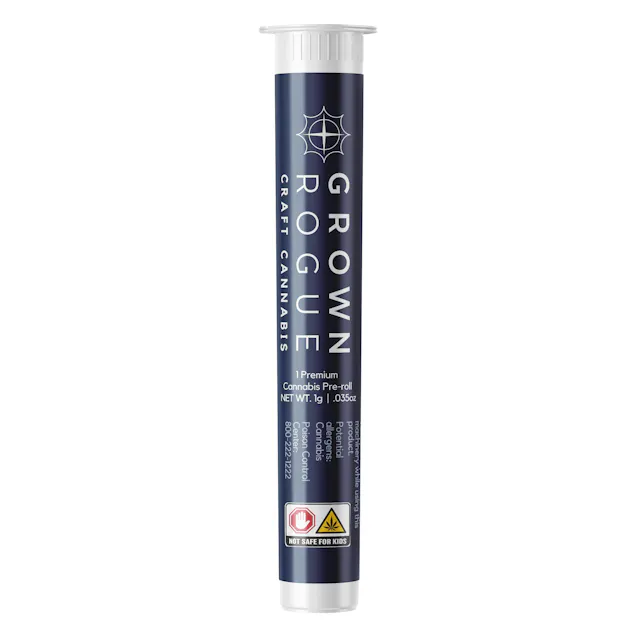 Grown Rogue Pre-Roll Triple Beam 1g (sativa hybrid, singles)