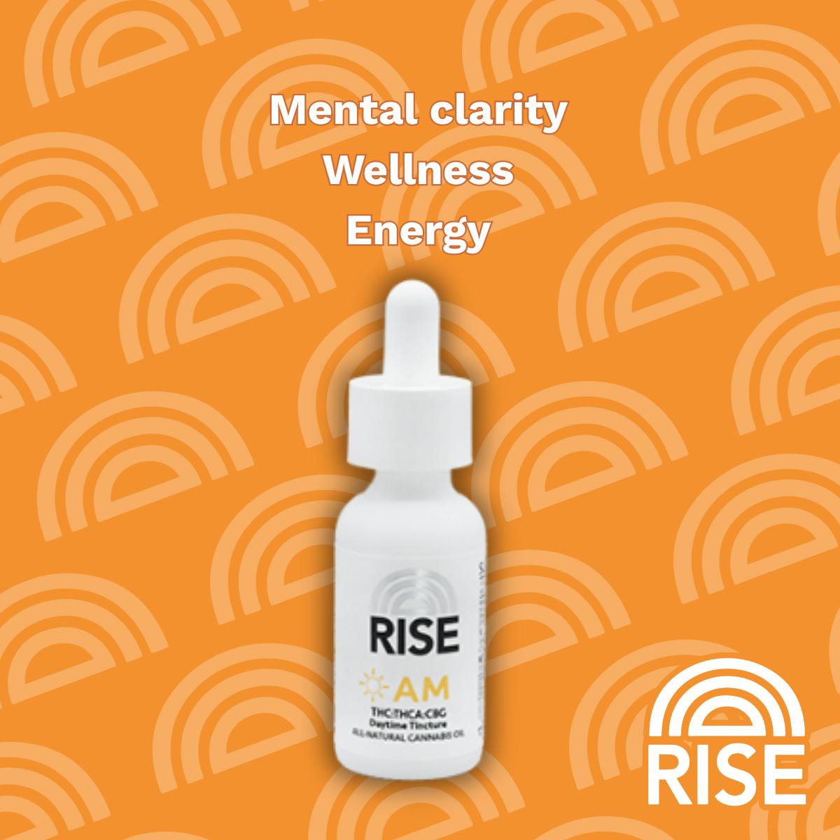 Product: RISE AM Tincture – 600MG 