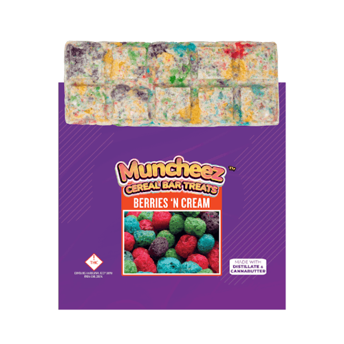  Muncheez Berries N Cream Cereal Bar 100mg THC photo