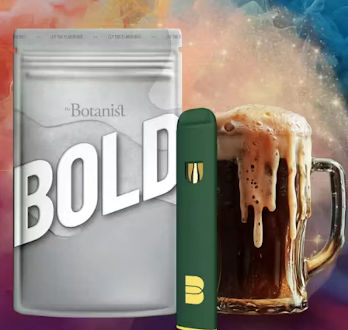 The Botanist BOLD Root Beer 1g Disposable 1g Vaporizers