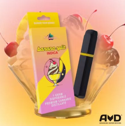 Amnesia - 1g Disposable - Banana Split