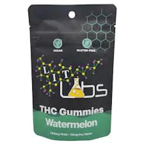 Lit Labs - 100mg Gummies - Watermelon