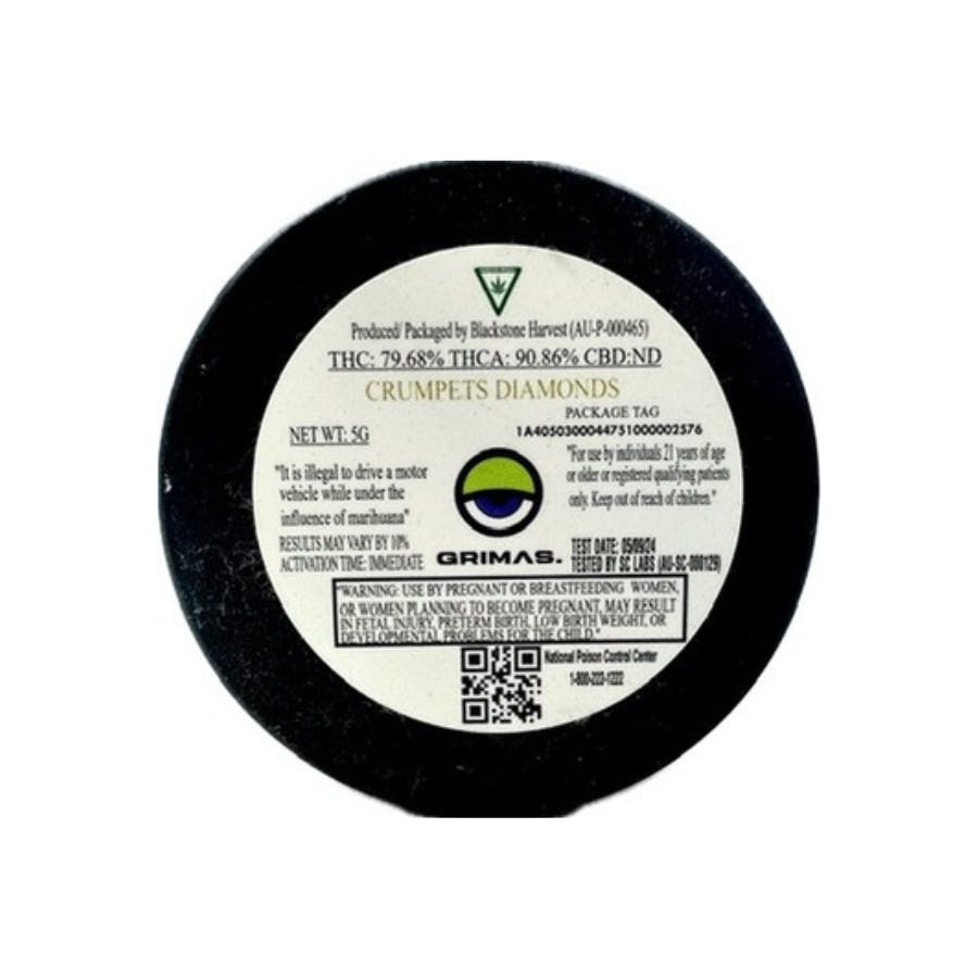 Grimas - THC  Diamonds - 5G - Crumpets