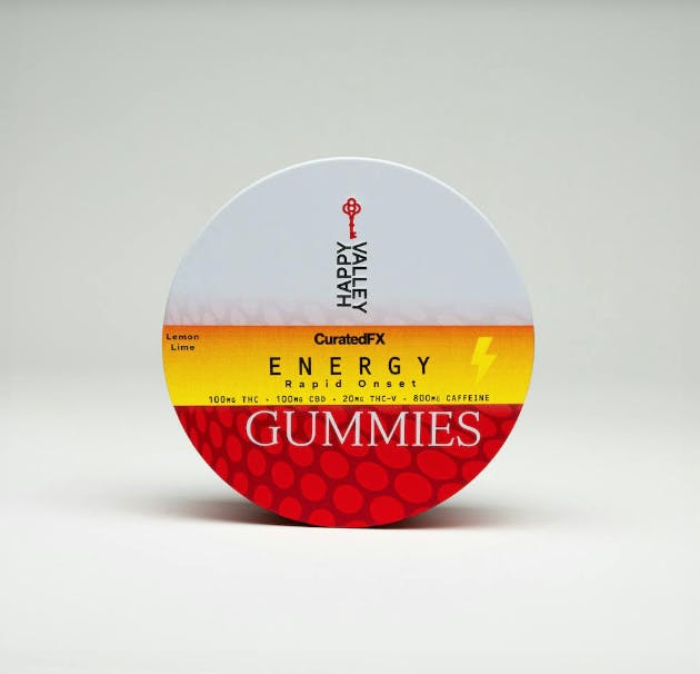 Photo of Curated FX Gummies 100mg – Energy – Lemon Lime