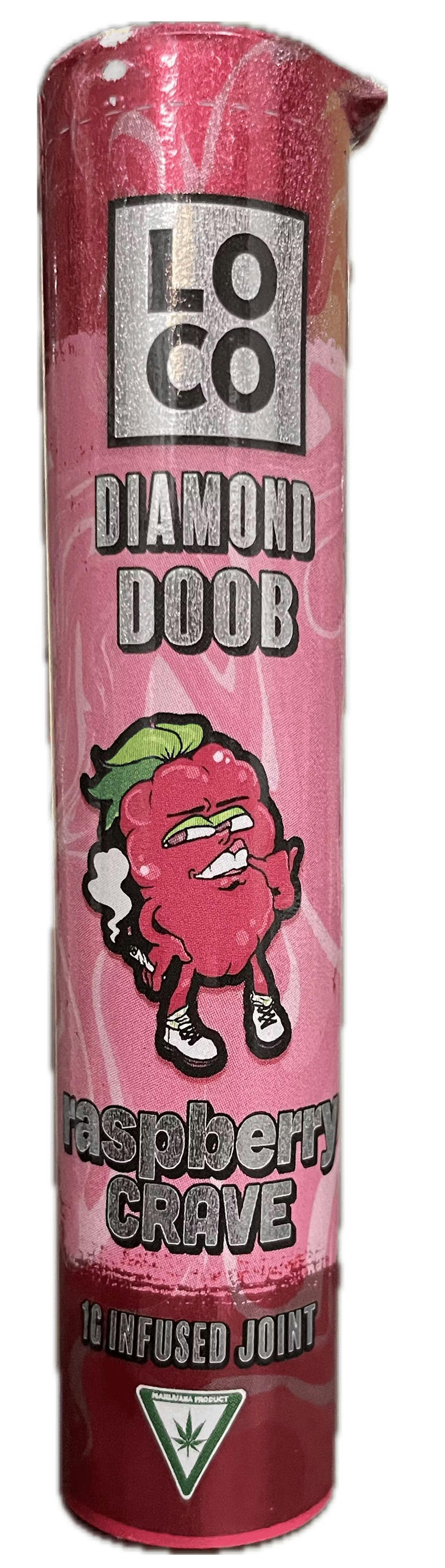 Product: LOCO | Raspberry Crave Infused Joint | 1g