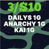 3/$10 Pre Rolls