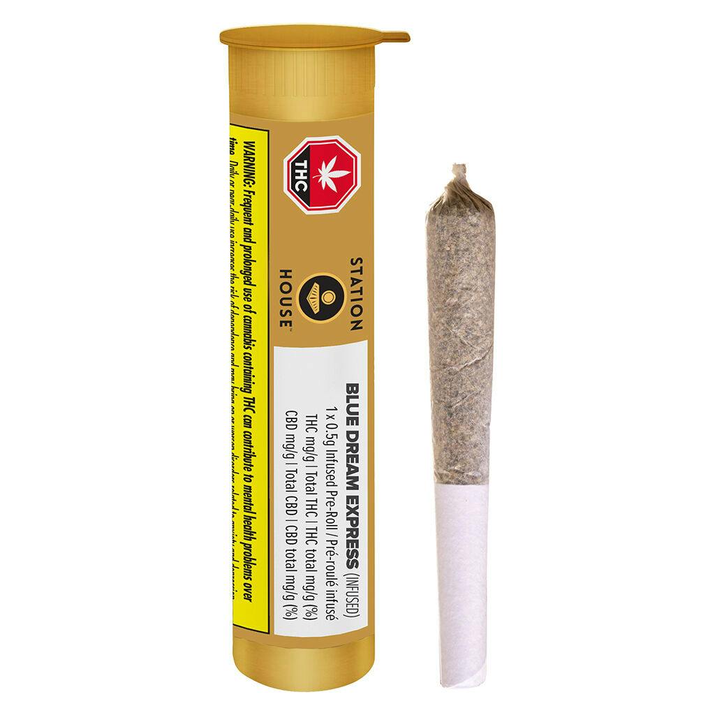 Blue dream express infused pre-roll - 1x0. 5g