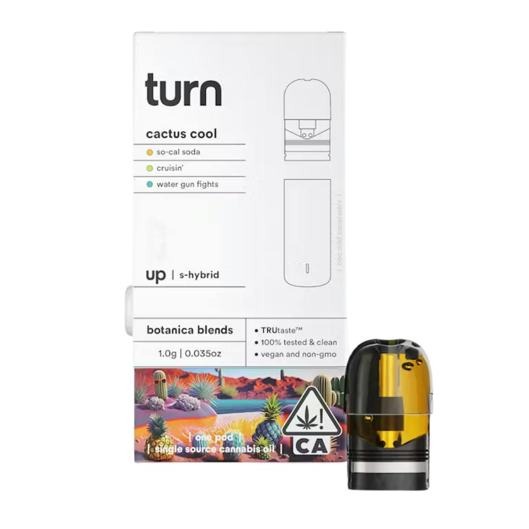 CACTUS COOL BOTANICALS BLEND TURN UP POD
