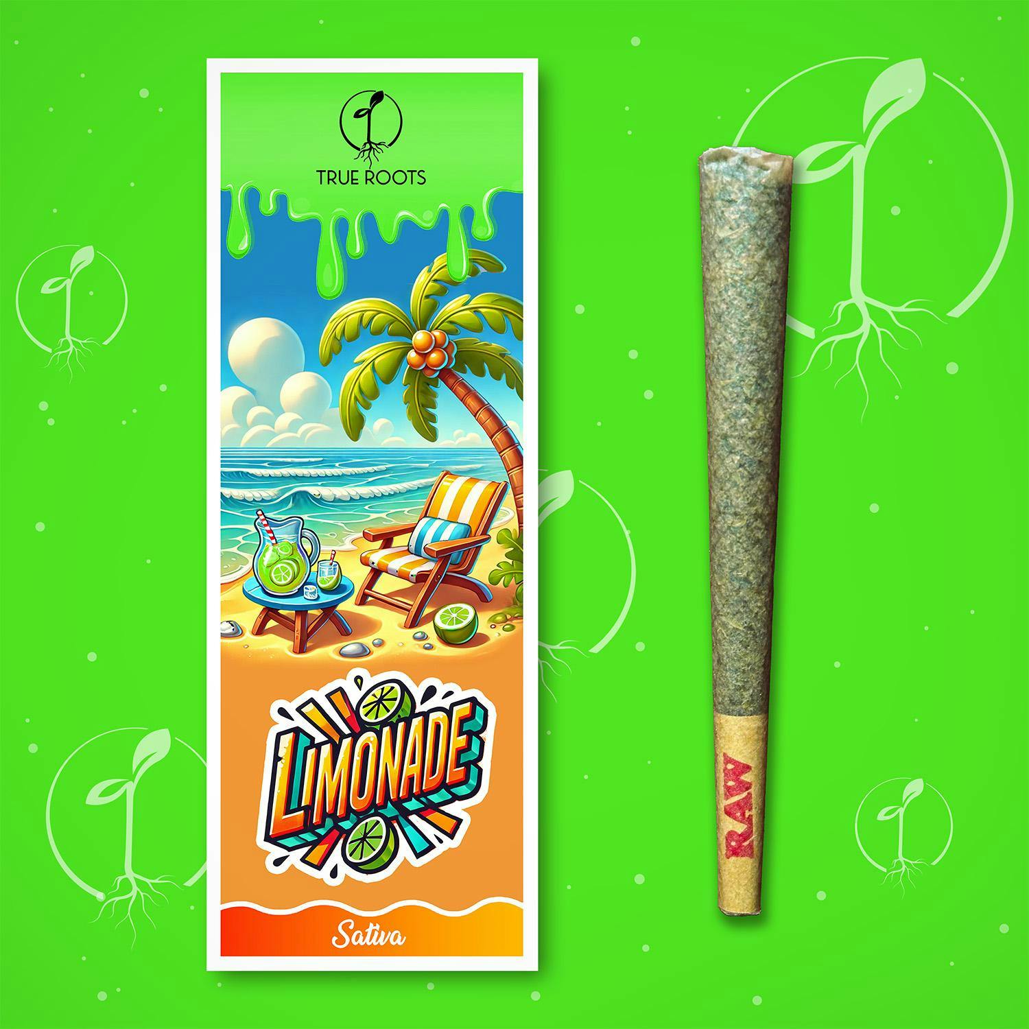 True Roots Preroll | Kiefy Cone Limonade