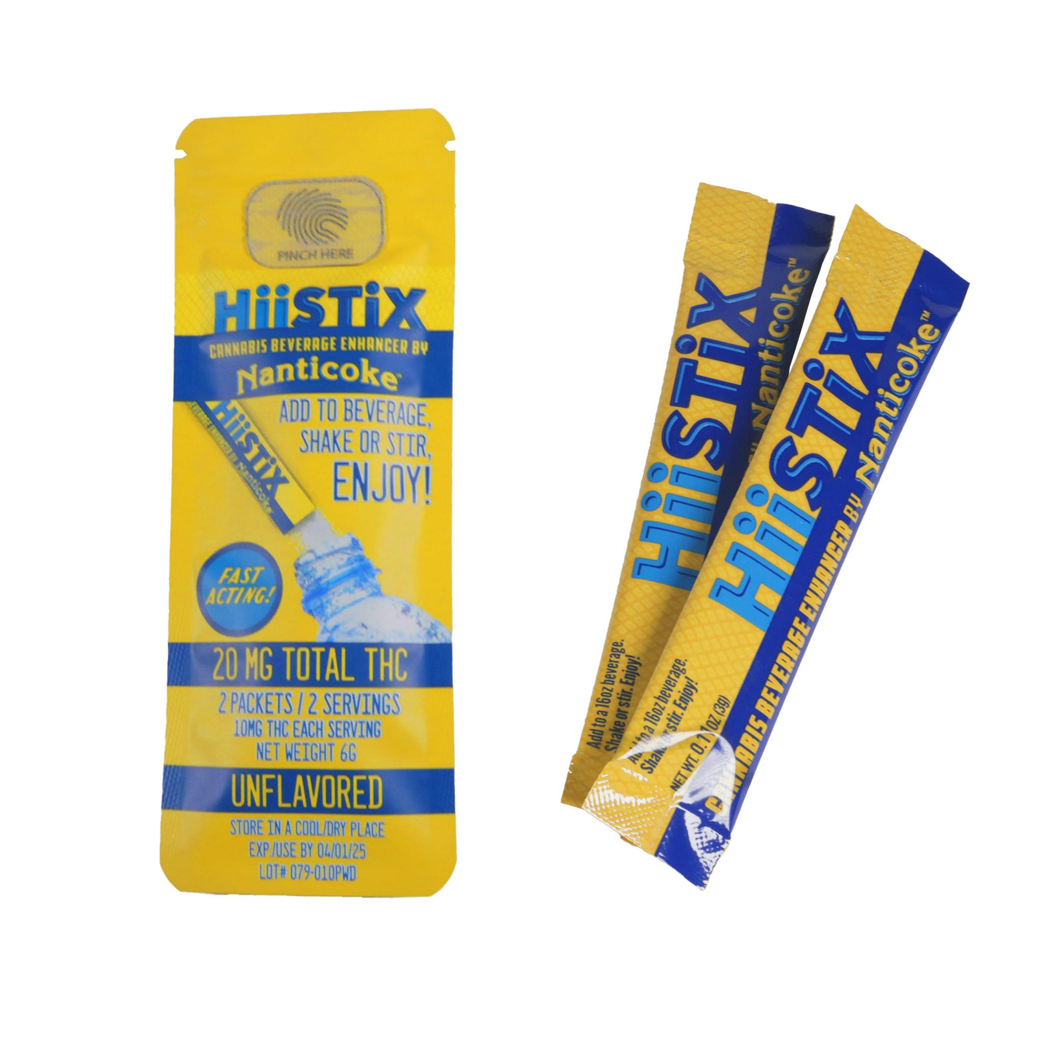 Nanticoke | HiiStix Beverage Enhancer | Unflavored | 2ct | 20mg