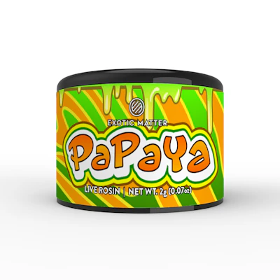 Exotic Matter - 2g Live Rosin - Papaya