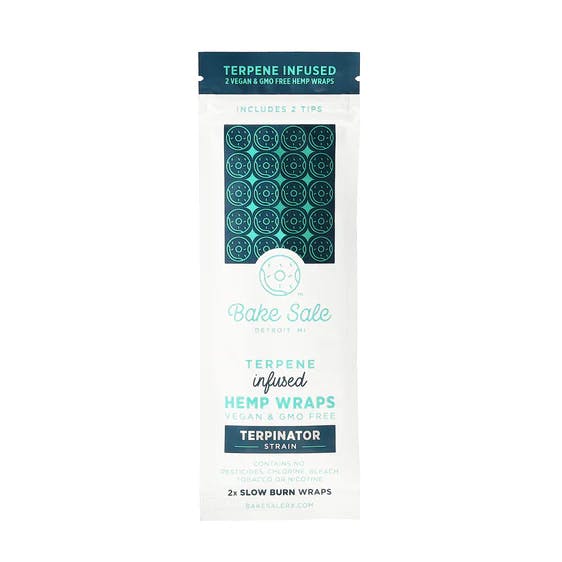Bake Sale - 2pk Terpene Infused Hemp Wrap - Terpinator