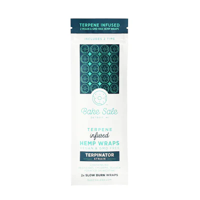 Bake Sale - 2pk Terpene Infused Hemp Wrap - Terpinator