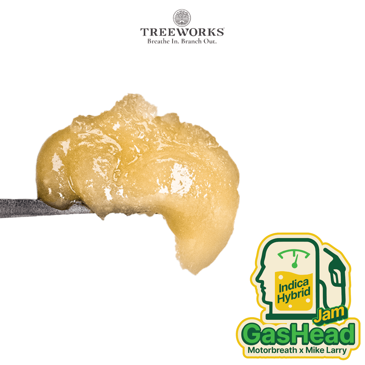 Photo of GasHead 1g Live Hash Rosin Jam Treeworks