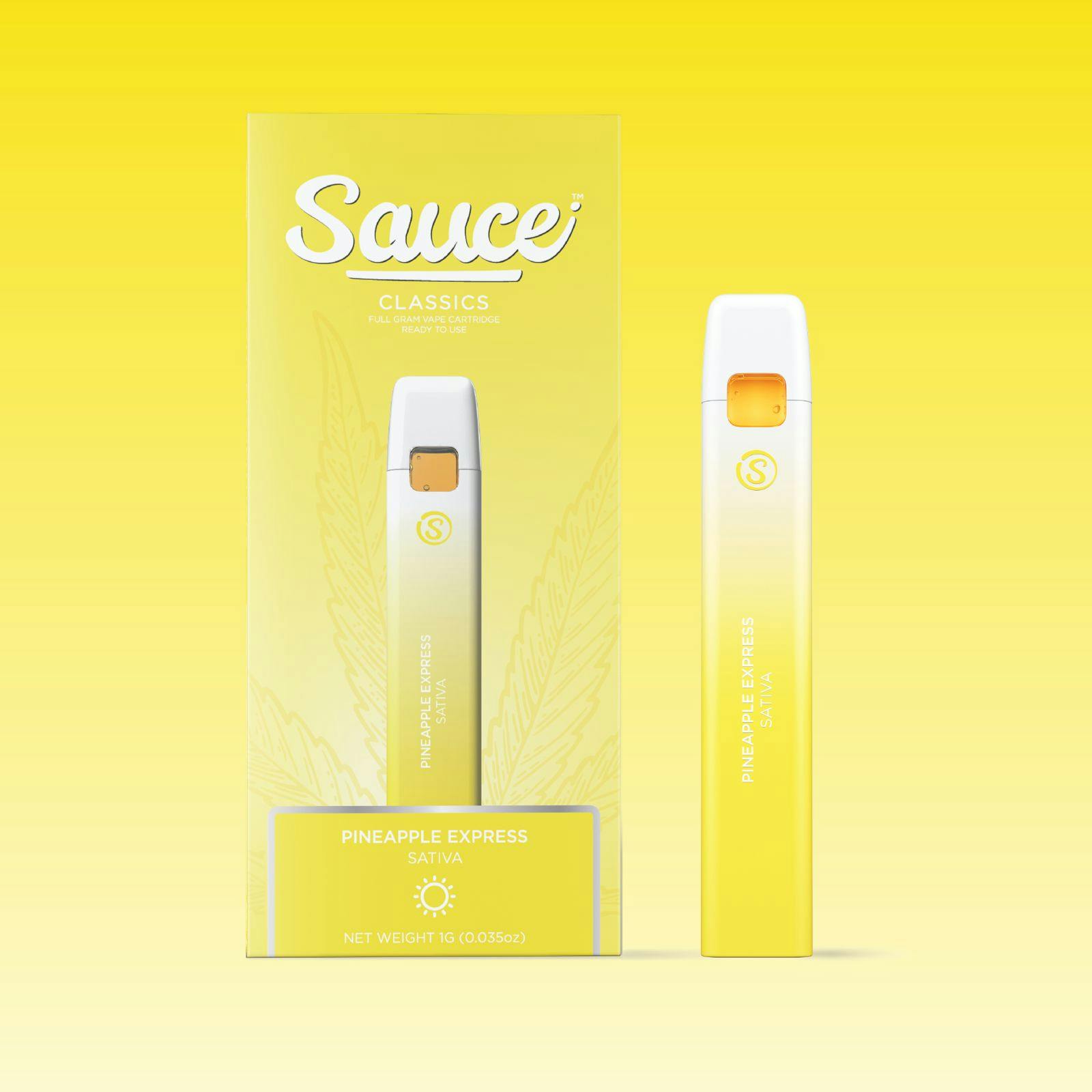 Sauce Classics | Pineapple Express Distillate All-in-One Vaporizer
