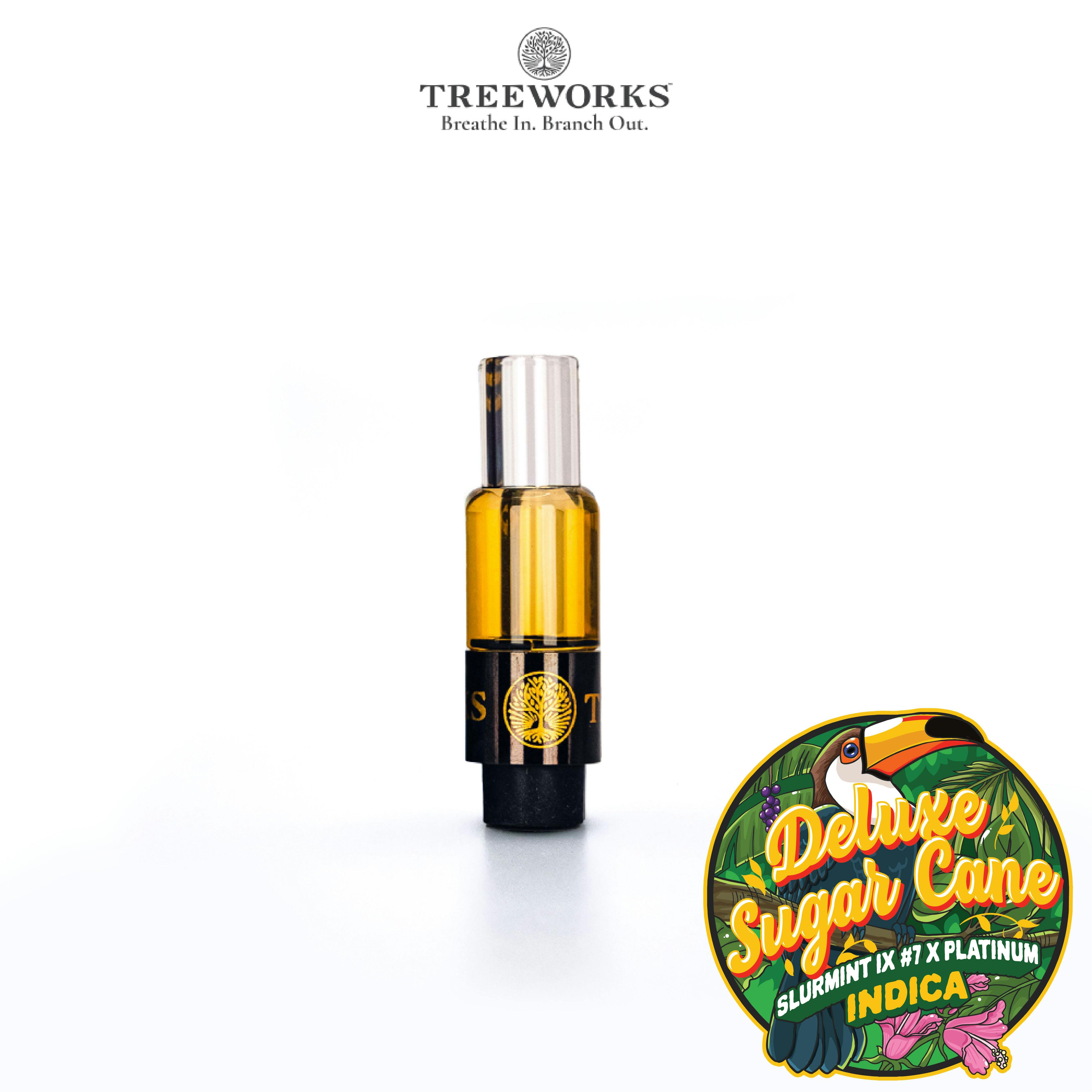 Product: Treeworks | Deluxe Sugar Cane | Live Hash Rosin Cart