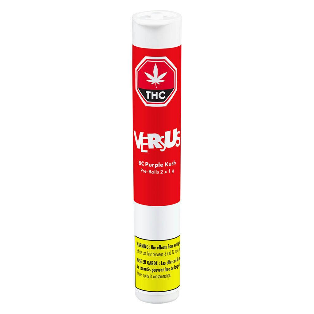 Versus - bc purple kush pre-roll - 2x1g