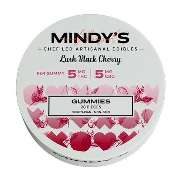 1:1 Lush Black Cherry - 5mg/100mg Total (20pk) - THC:CBD