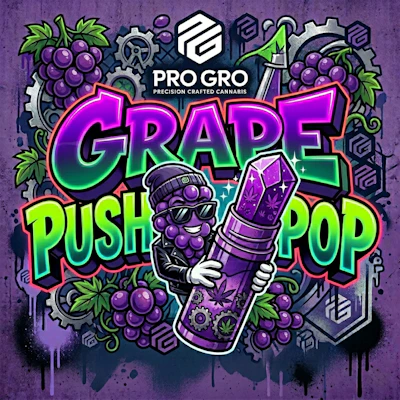 DELI - Pro Gro - Grape Push Pop - FLOWER by Pro Gro at King of Budz