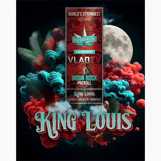 Presidential Moon Rocks King Louis