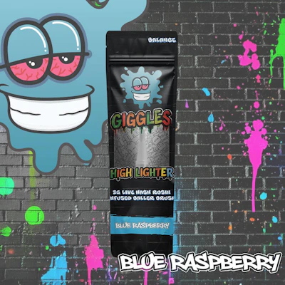 Giggles - 2g Live Rosin Baller Brush - Blue Raspberry
