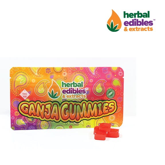Herbal Edibles | 100mg Gummies | Gorilla Chew