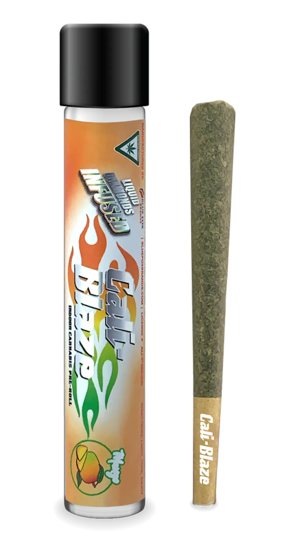 Product Cali-Blaze | Mango | Infused Pre-Roll | 1.2g