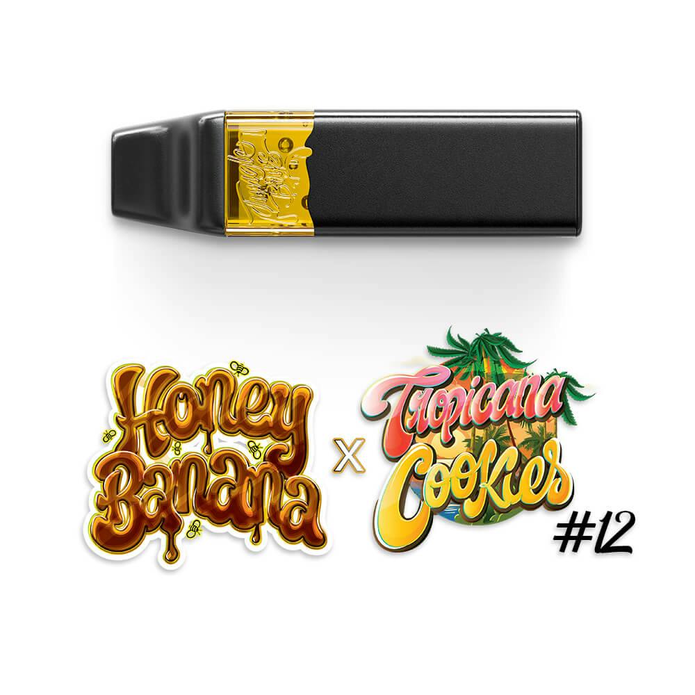 Honey Banana x Trop Cookies #12  - Live Resin Vape Pen - 