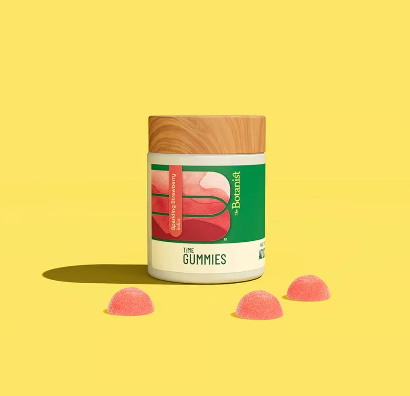 The Botanist Edibles TiME Sparkling Strawberry Gummies 1 Day