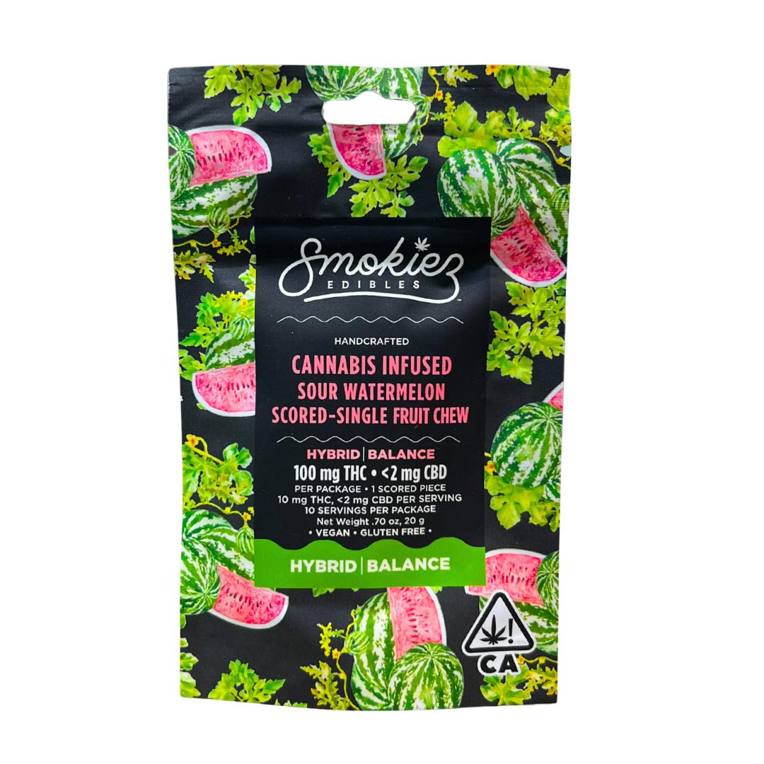 SOUR WATERMELON FRUIT CHEWS