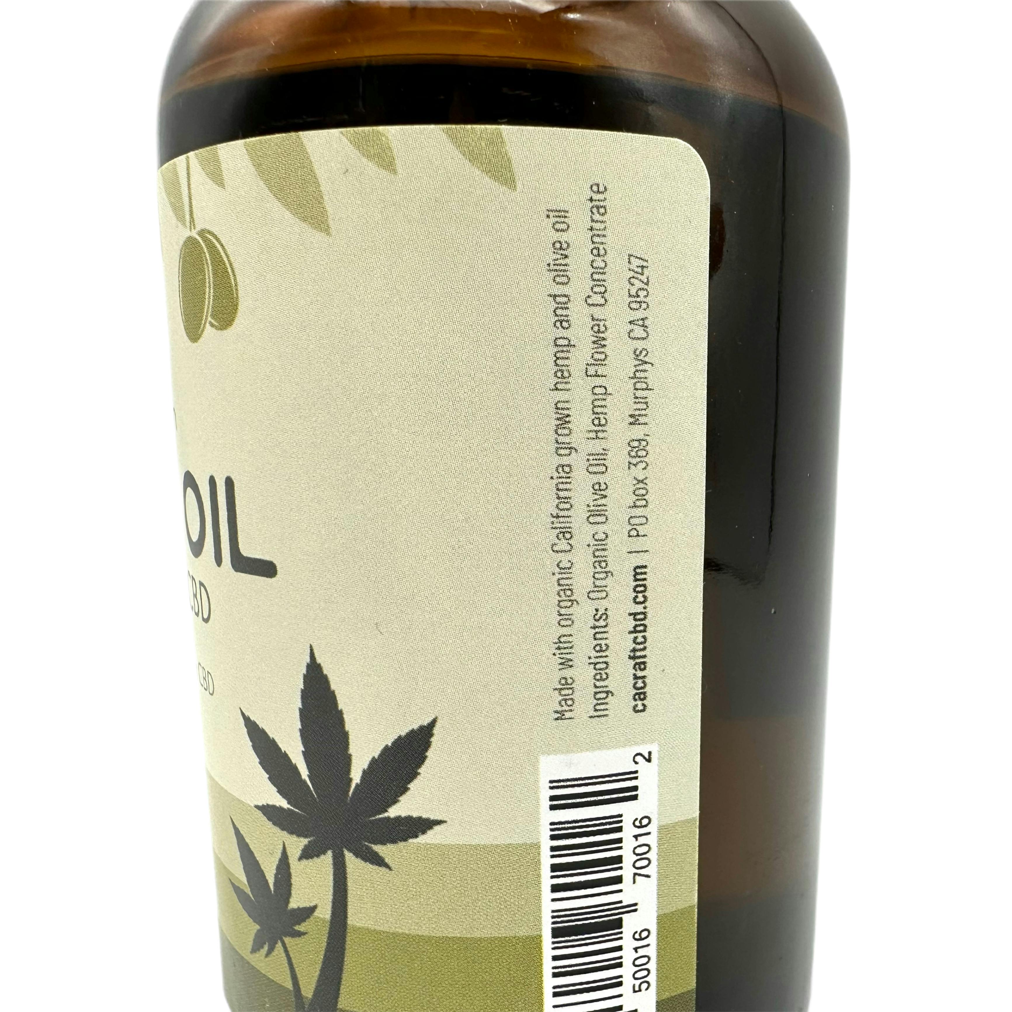 image of Infused Extra Virgin Olive Oil | 500mg Full Spectrum CBD