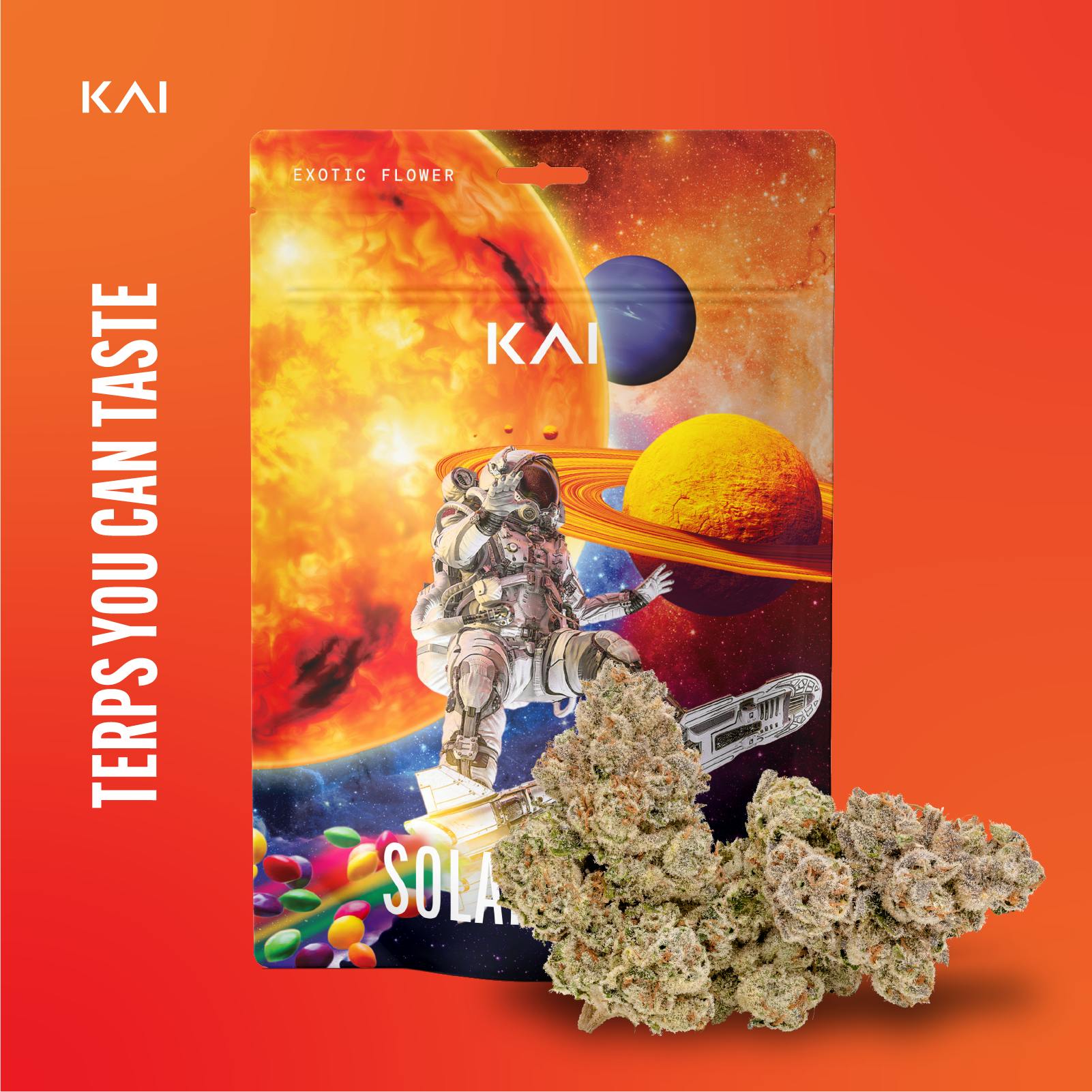 Buy Kai - 3.5g Prepack - Solar Flare Flower Cannabis | New Buffalo