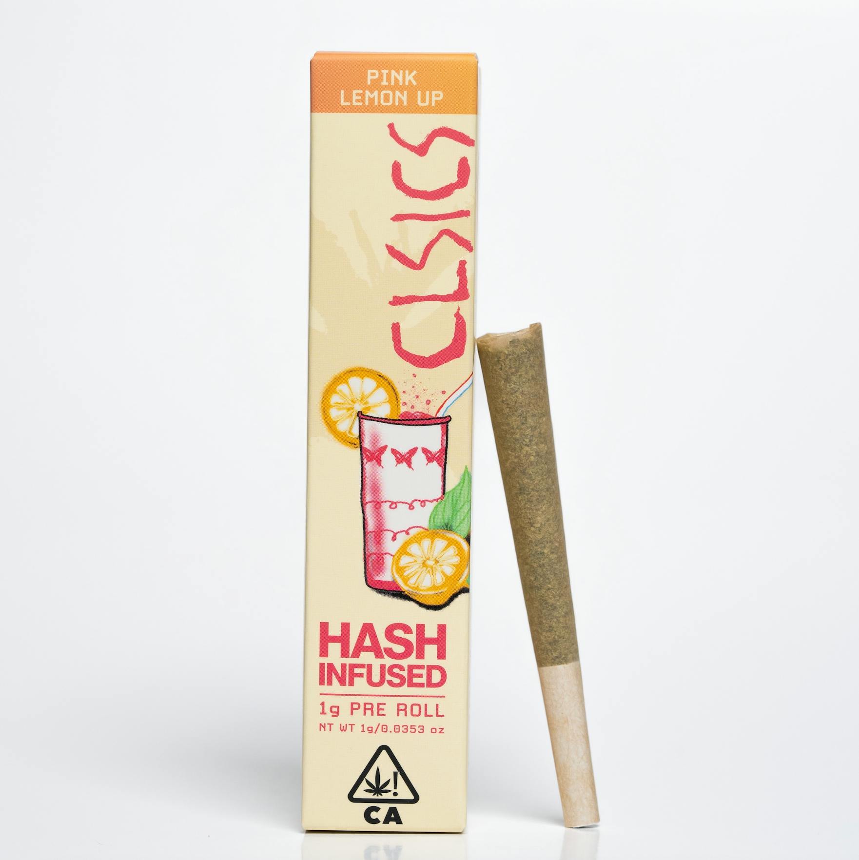 elf bar vape uk Clsics Hash Infused Preroll 1g - Pink Lemon Up (H)