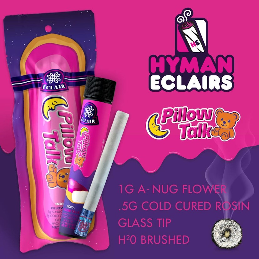 Hyman 1.5g Infused Eclair Preroll Pillow Talk