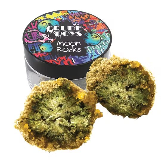 Product: Crude Boys | Blood Orange Moon Rocks | 3.5g