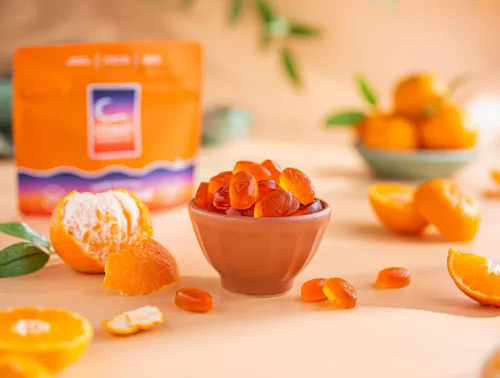 BALANCE | Tangerine Gummies | 5mg CBG:5mg CBD:5mg THC 100mg-2